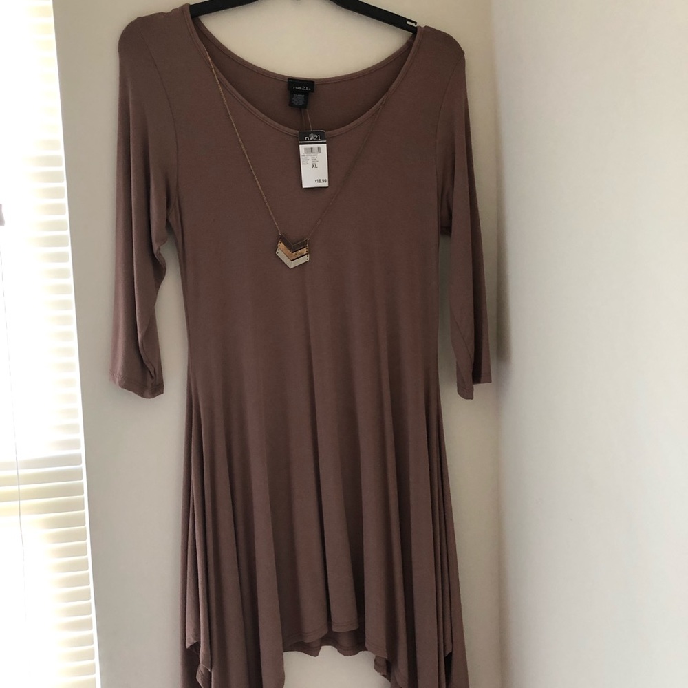 dress w necklace attached
